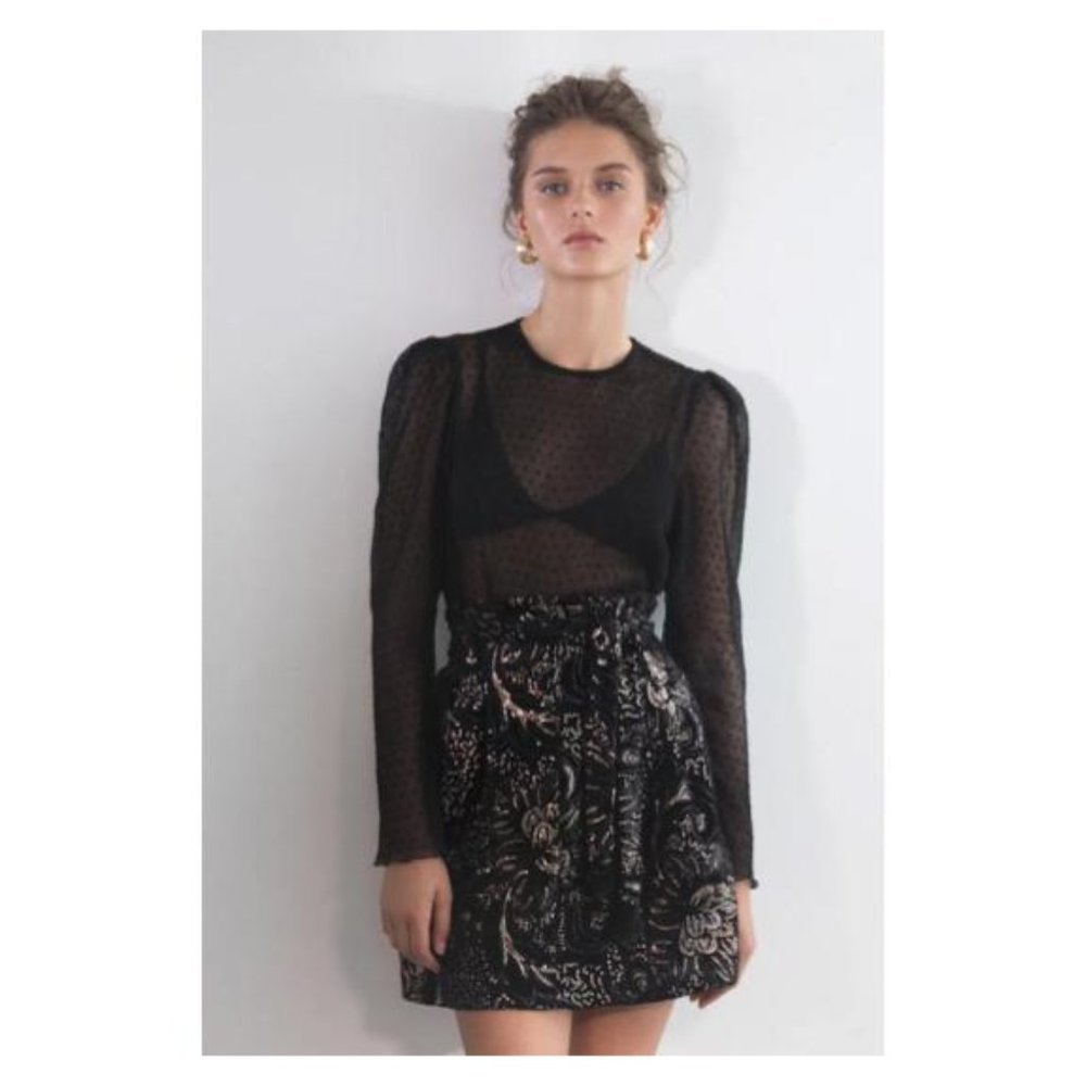 NWT Sabina Musayev Vivian Skirt, L